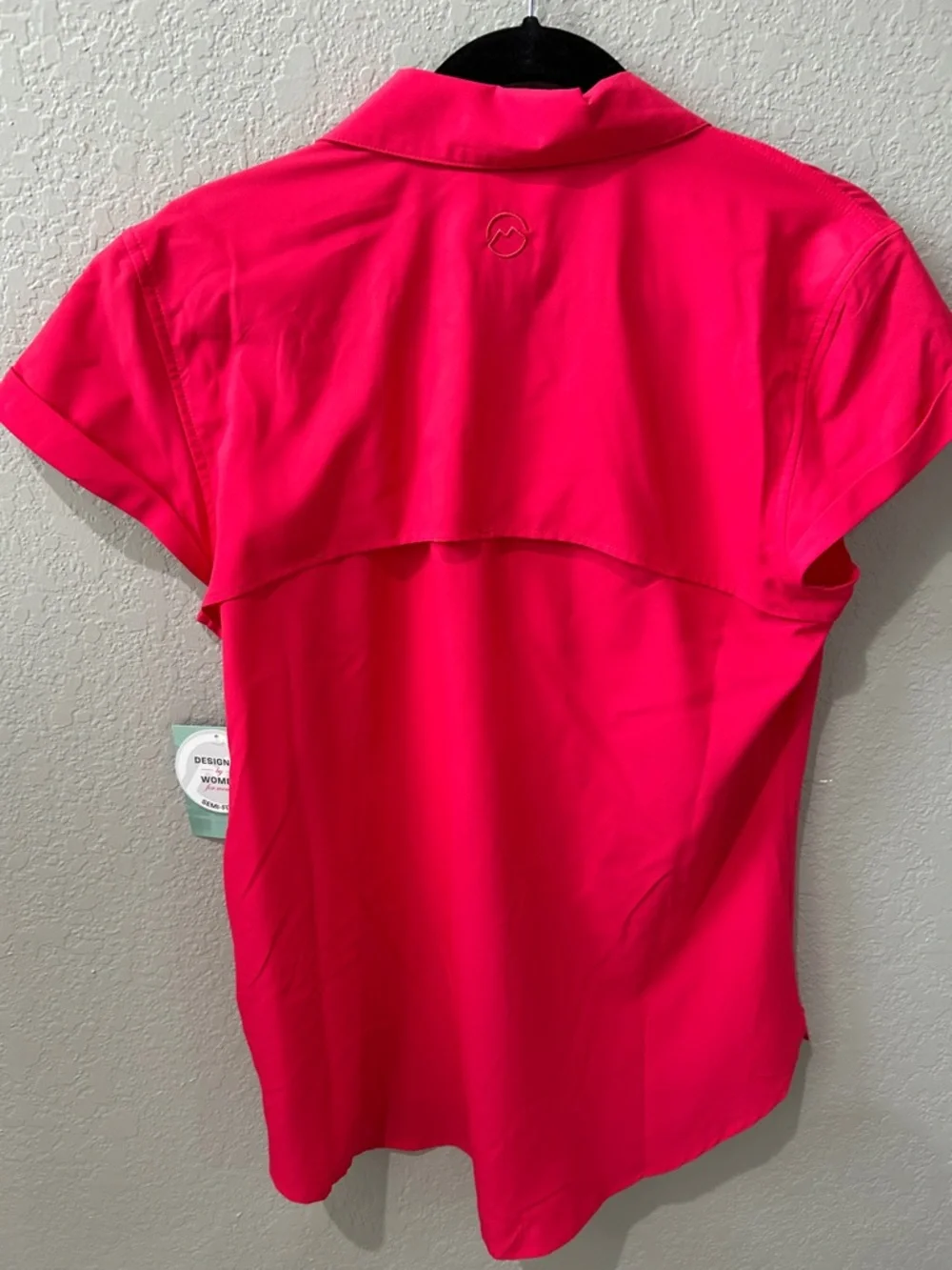 Magellan Outdoors Coral/Pink Fishing Shirt - Picture 7 of 8